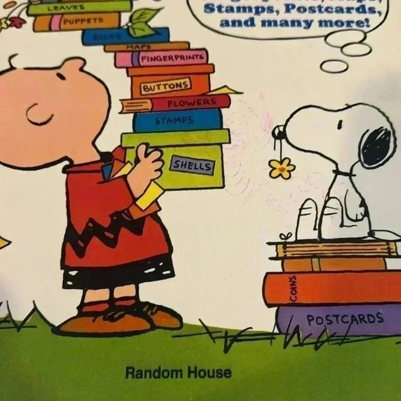 Charlie‎ Brown's Super book of Things to Do & Collect 1975 Vintage UFS - Picture 2 of 7